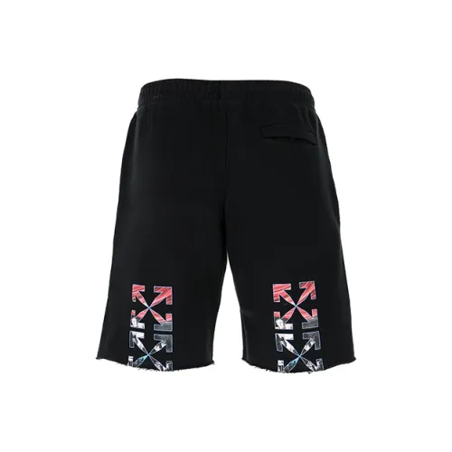 Off Белый FW20 Черный Мужские Спортивные Шорты
