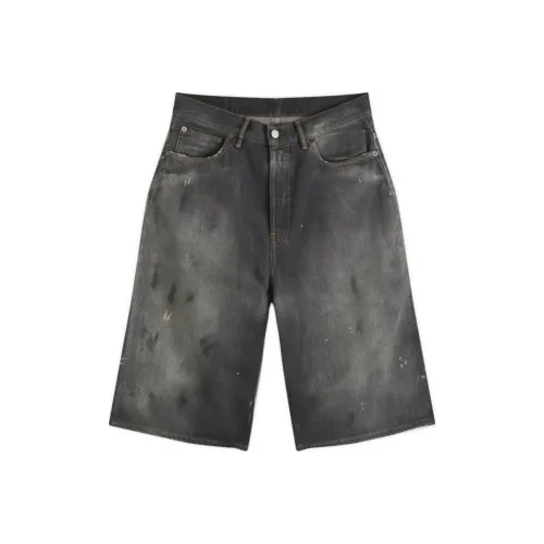 Acne Studios Джинсовые шорты Мужские Черные