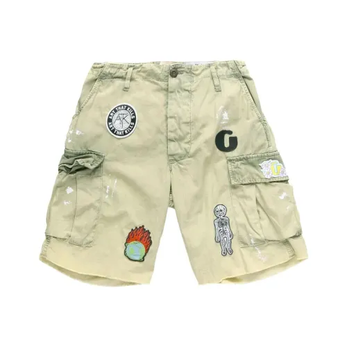 Gallery Dept. Зеленые Мужские Повседневные Шорты