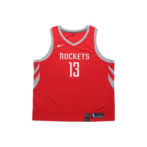 Nike Баскетбольная Джерси Мужская Университетский Красный