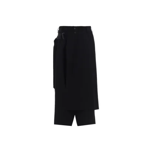 Yohji Yamamoto S'YTE Черные Унисекс Повседневные Штаны