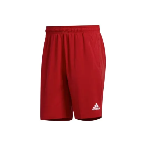 Adidas Red Men's Casual Shorts Adidas Красные Мужские Повседневные Шорты