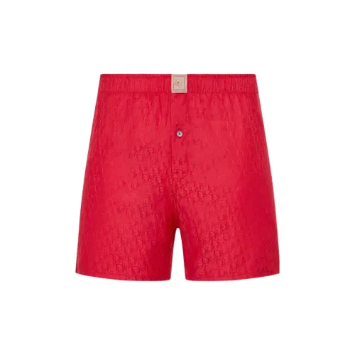 DIOR Red Men's Casual Shorts DIOR Красные Мужские Повседневные Шорты