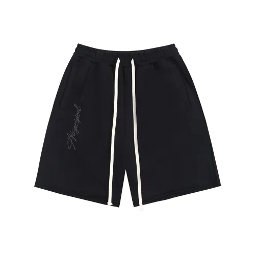 Atry Flower body LOGO series Повседневные шорты Унисекс Черный