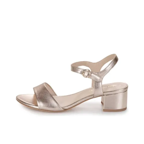 Tamaris One Ремешок Сандалии 5 см Женские Розовые