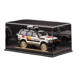 LC80 Лэнд Крузер [Белый] + Кожа Пылезащитный чехол