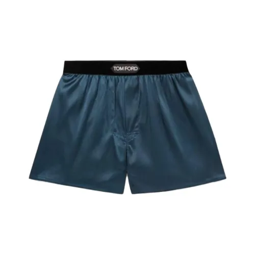 TOM FORD Sea Blue Мужские Повседневные Шорты