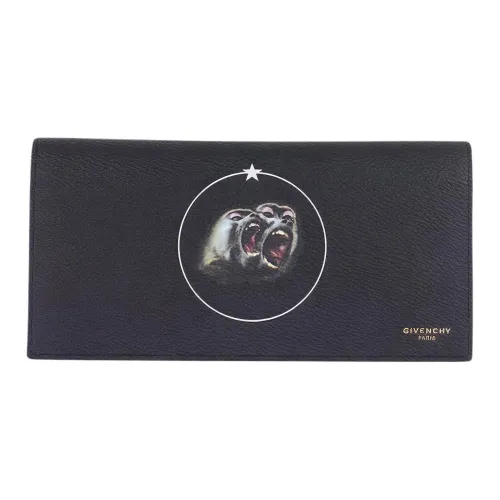 Givenchy Держатель для карт из коровьей кожи кошелек для монет мужской черный