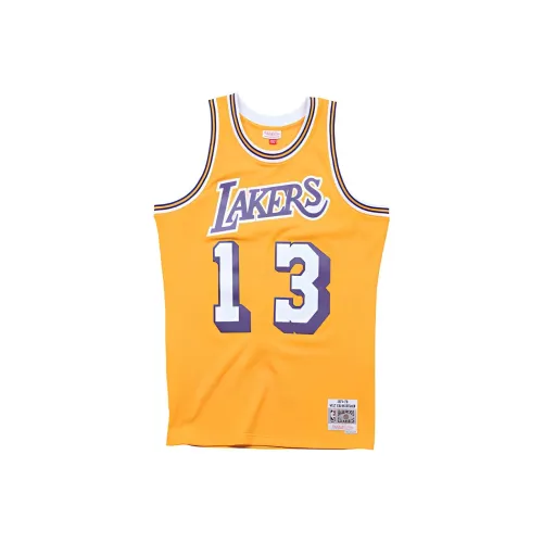 MITCHELL NESS Баскетбольная Джерси Мужская Желтая