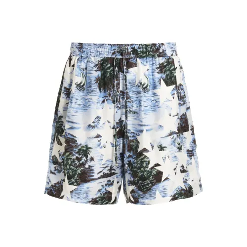 AMIRI Men's Blue Casual Shorts AMIRI Мужские Синие Повседневные Шорты