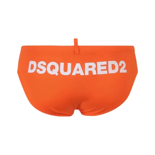 DSQUARED 2 Orange Мужские Плавательные Шорты