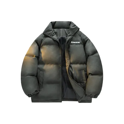 Кавасаки Унисекс Объемные Куртки (Пуфы)