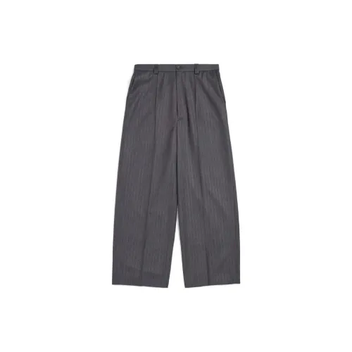 Balenciaga SS24 Повседневные штаны свободный крой унисекс серый