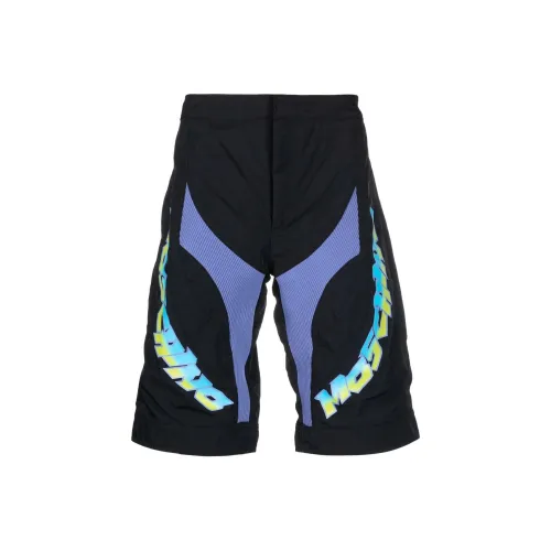 MOSCHINO Черные Мужские Повседневные Шорты