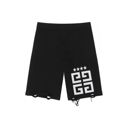 GIVENCHY Повседневные шорты Мужские Черные