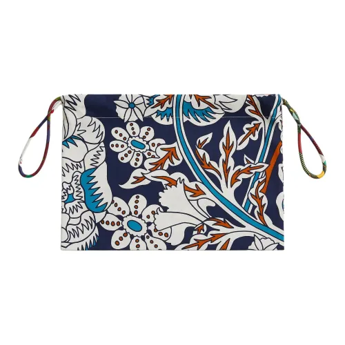 HERMES Хлопок Хранение Сумка Унисекс Темно-синий