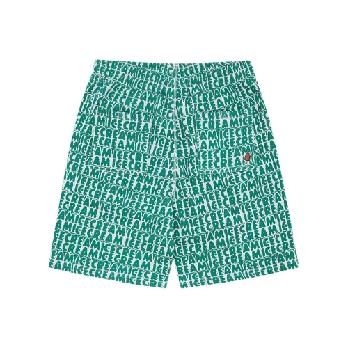ICECREAM Повседневные шорты Унисекс Зеленый