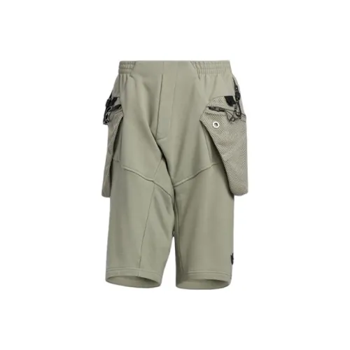 Adidas Originals Повседневные шорты Унисекс Pebble Серебристо-серый