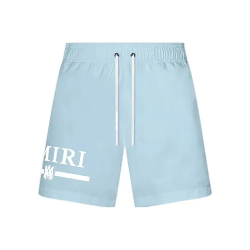 AMIRI Men's Blue Casual Shorts AMIRI Мужские Синие Повседневные Шорты