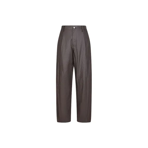 CROQUIS Повседневные брюки Мужские Темно-коричневые