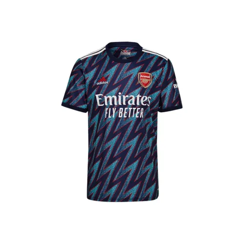 Adidas Arsenal Blue Men's Football Jersey Adidas Арсенал Синий Мужская Футбольная Джерси