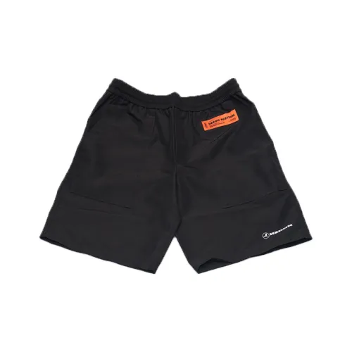 HERON PRESTON Черные Мужские Повседневные Шорты