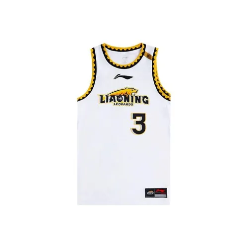 LINING CBA Collection Баскетбольная коллекция Джерси Мужской стандартный белый