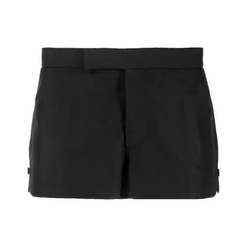 THOM BROWNE Черные Мужские Повседневные Шорты