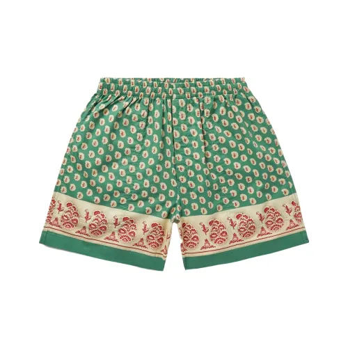 Bode Зеленые Мужские Повседневные Шорты