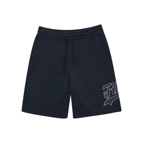 FILA FUSION Повседневные шорты Мужские Темно-черные