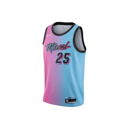 Nike Баскетбольная Джерси Мужская Фиолетово-Синяя