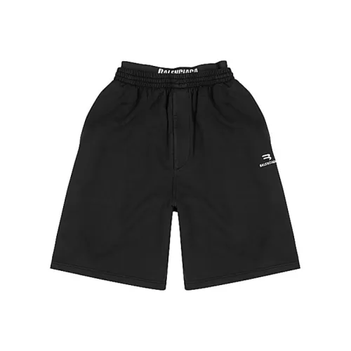 Balenciaga Черные Мужские Повседневные Шорты