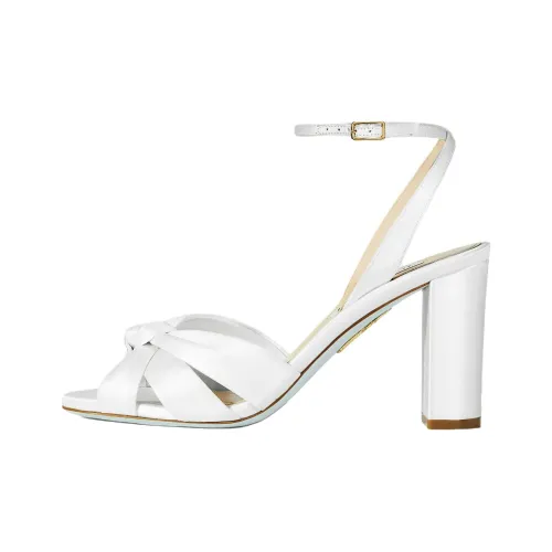 AQUAZZURA Nina One Ремешок Сандалии 8,5 см Женские Белые