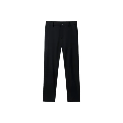 GOLDLION Повседневные брюки для Осеннего и Зимнего сезона Мужские Черные