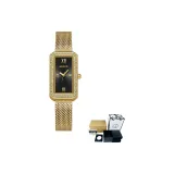 Сетчатая сумка золото-черного цвета