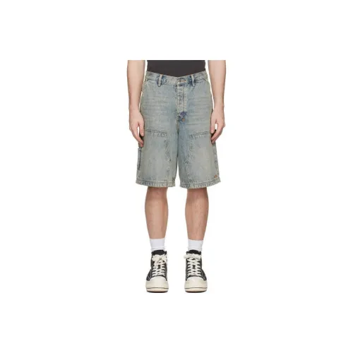 Ksubi Blue Men's Denim Shorts Ksubi Синий Мужские Джинсовые Шорты