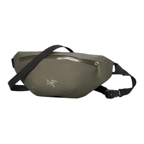 Arcteryx Granville 3L Бананка Outdoor Сумка из Нейлона Зеленая Мужская