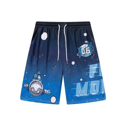 FireMonkey Синие Унисекс Повседневные шорты