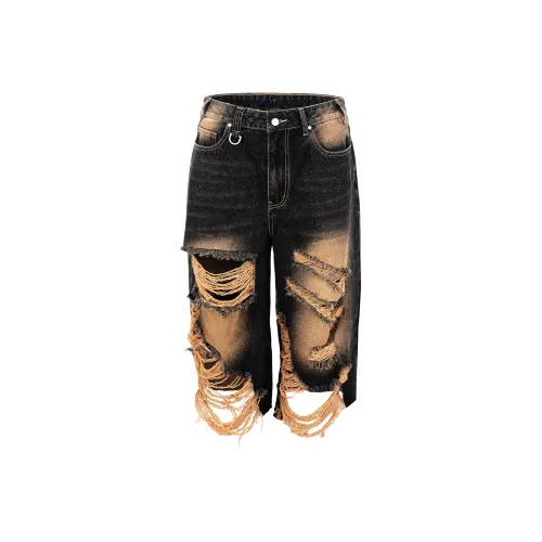 TERRA INCOGNITA Джинсовые шорты Унисекс Черный