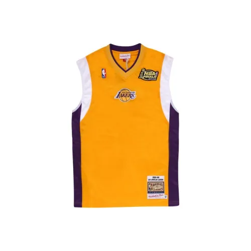 MITCHELL NESS Баскетбольная Джерси Мужская Золотая