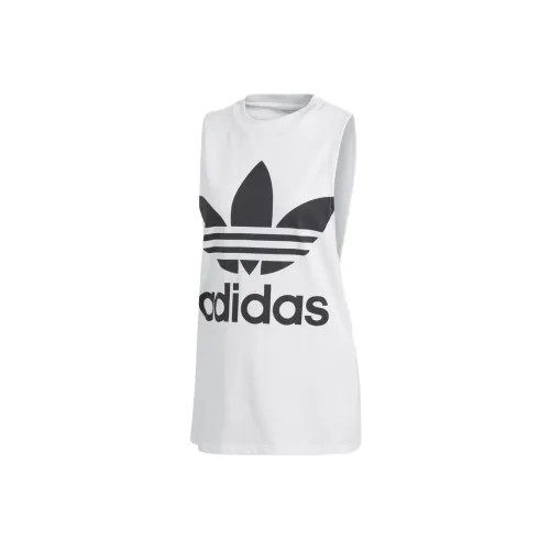 adidas originals Трилистник Белый Женские Футболки
