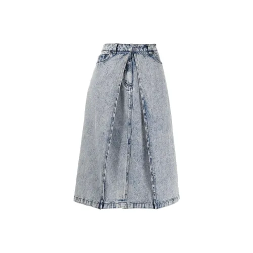 3,1 PHILLIP LIM Синие Женские Джинсовые Длинные Юбки