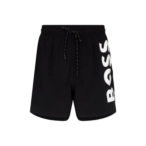 Hugo Boss Черные Мужские Повседневные Шорты