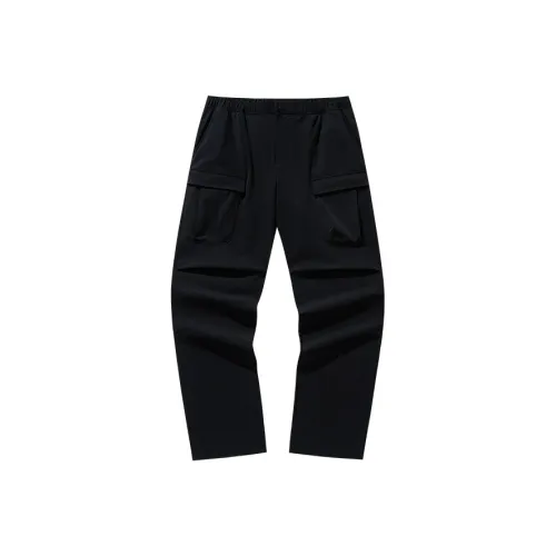 ANTA Все Погода Повседневные брюки Мужской Основной черный