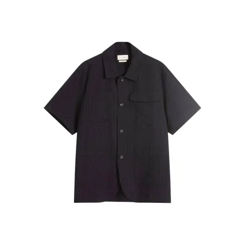 OLIVER SPENCER Рубашка Мужская Черная