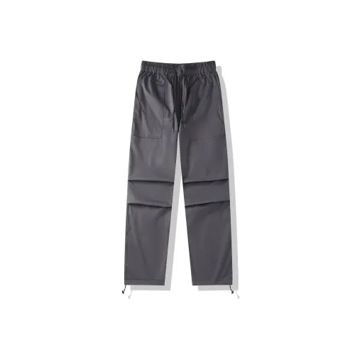 I'm David Темно-серые Унисекс Повседневные брюки