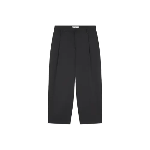 Maison Kitsune Черные Унисекс Повседневные Брюки