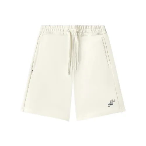 FILA Valentine's Day Collection Молоко SALT Белый Мужские Повседневные Шорты