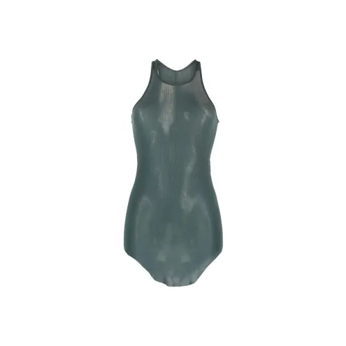 RICK OWENS Бирюзовые Женские Майки