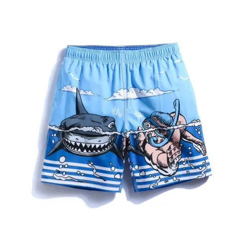 GAILANG Мужские шорты для пляжа Shark